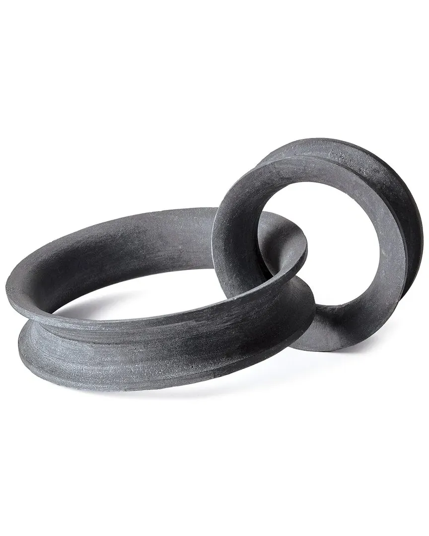 Kula Sculpture - Black, Aluminum image