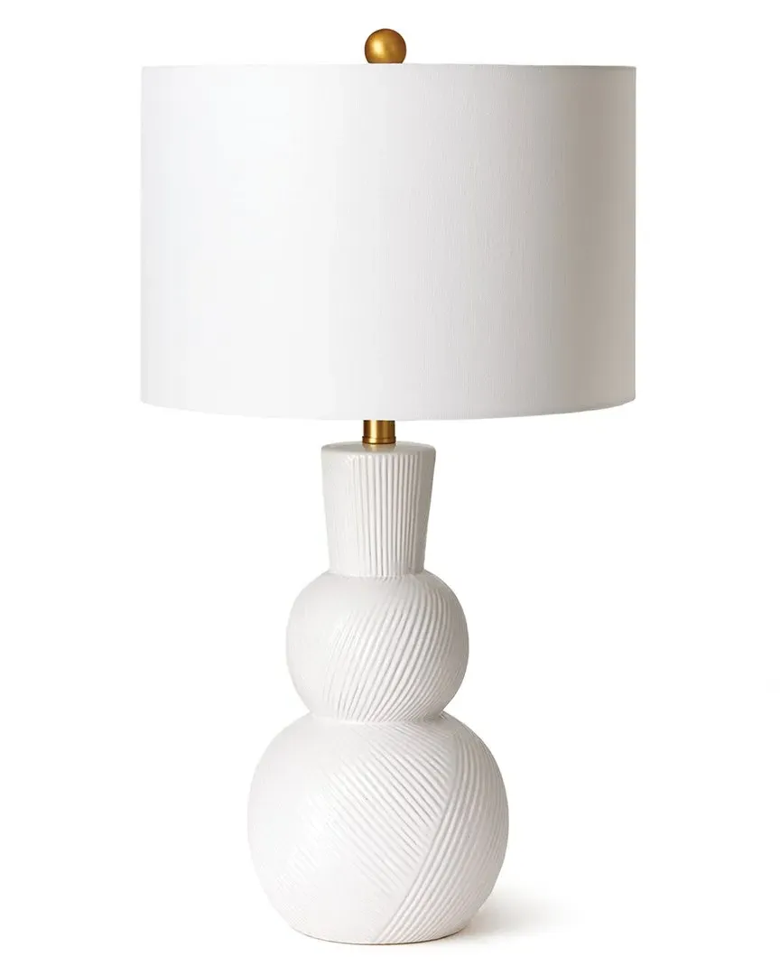 Lina Table Lamp - White, Ceramic image