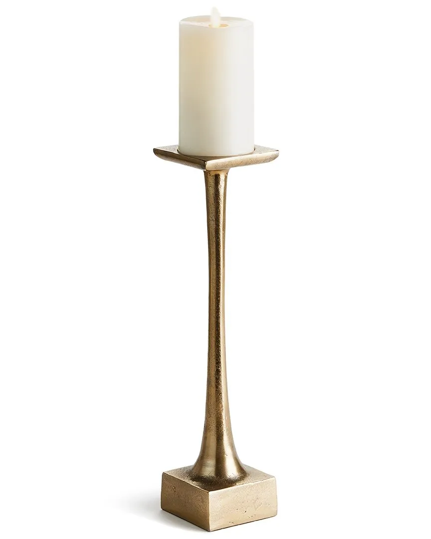 Milton Medium Candle Stand - Gold, Aluminum