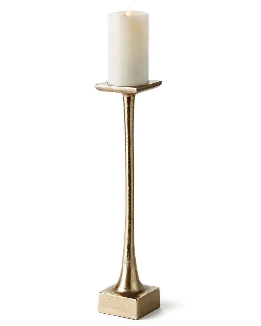 Milton Tall Candle Stand - Gold, Aluminum