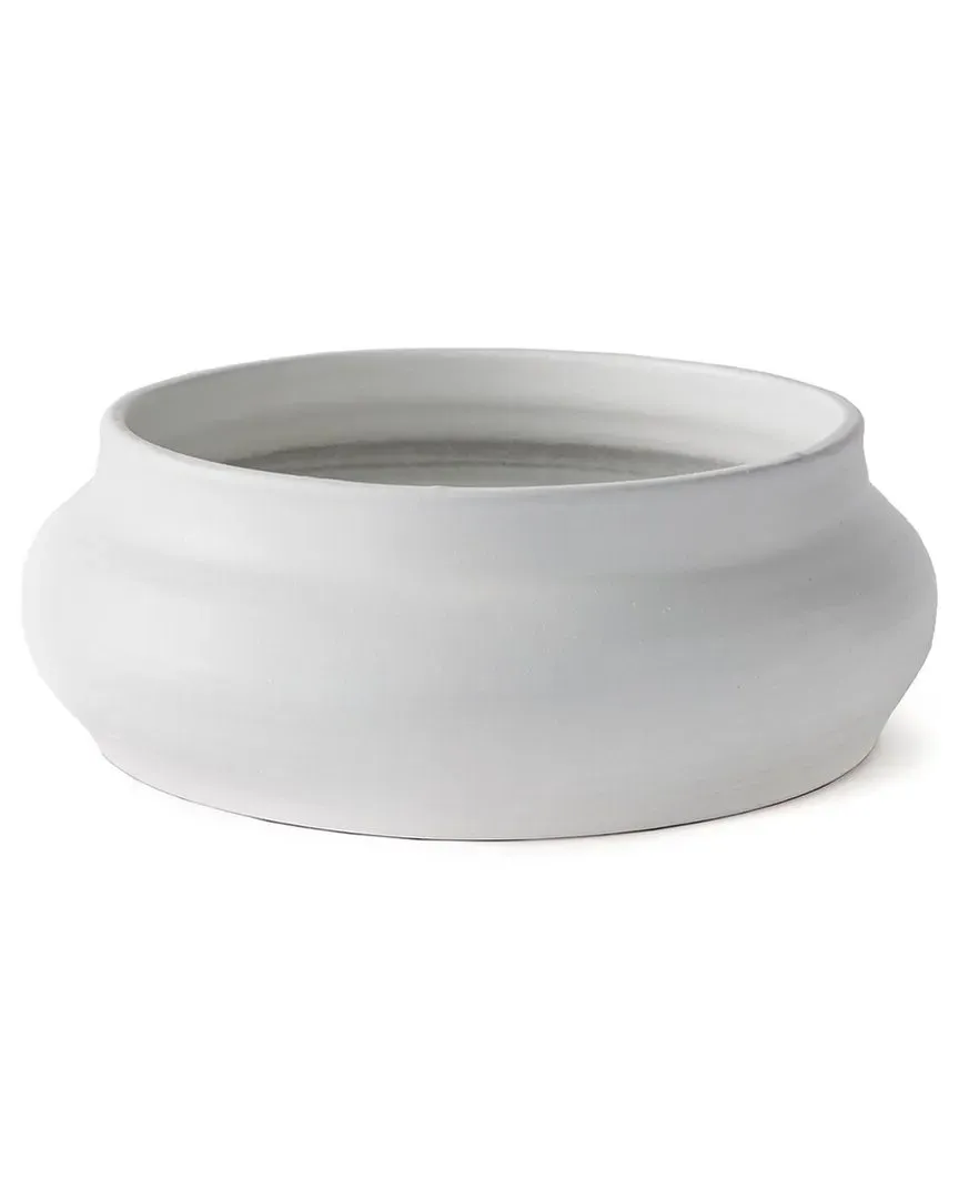 Mirela Decorative Bowl - White, Terracotta