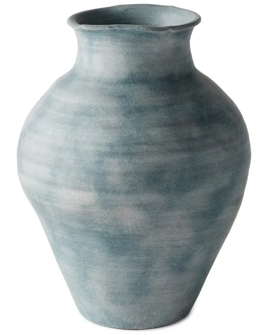 Mirela Medium Vase - Blue, Terracotta image