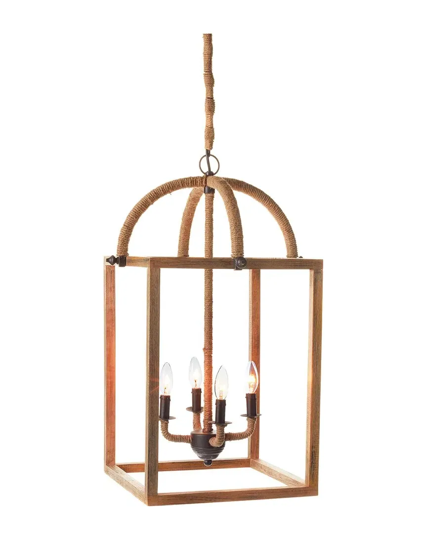 Morrison Pendant Light - Honey, Mango Wood image