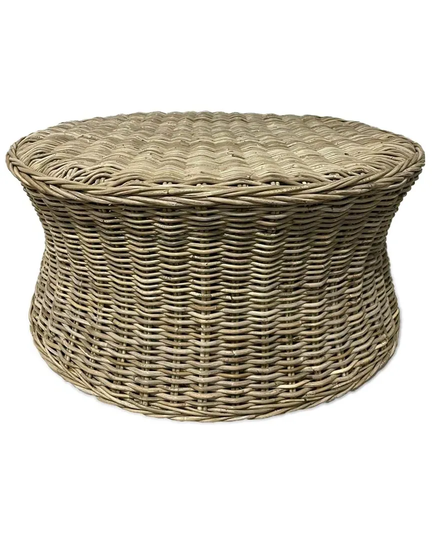 Normandy Square Coffee Table - Natural, Rattan image