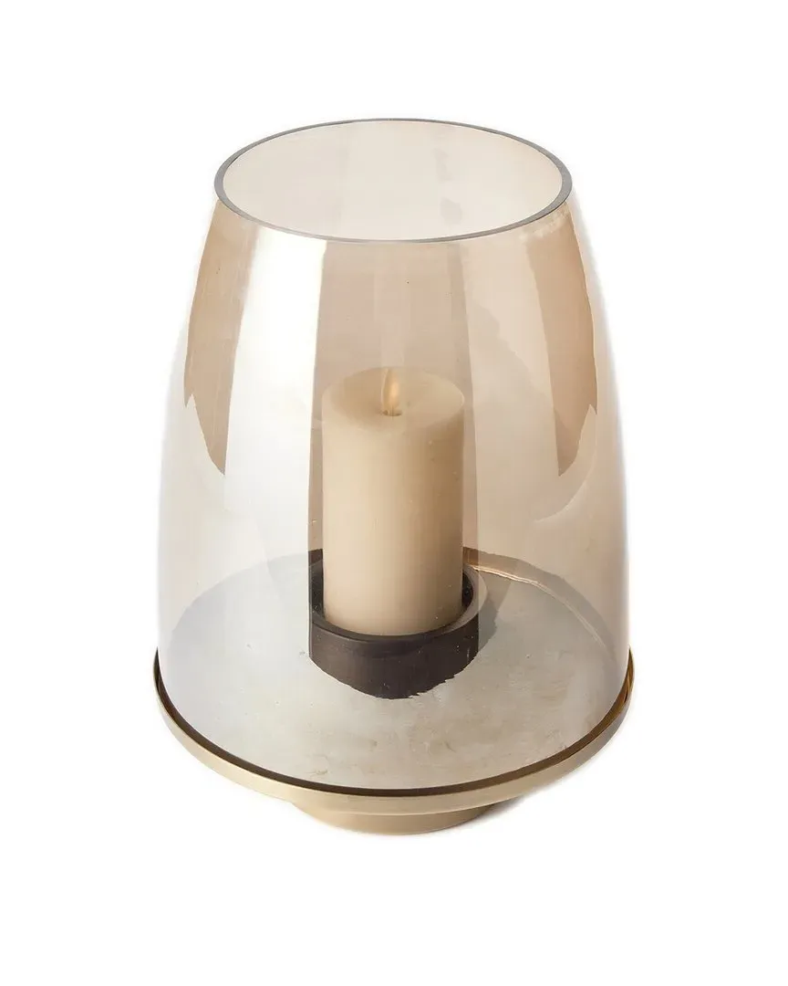 Orli Large Hurricane - Gold, Glass image