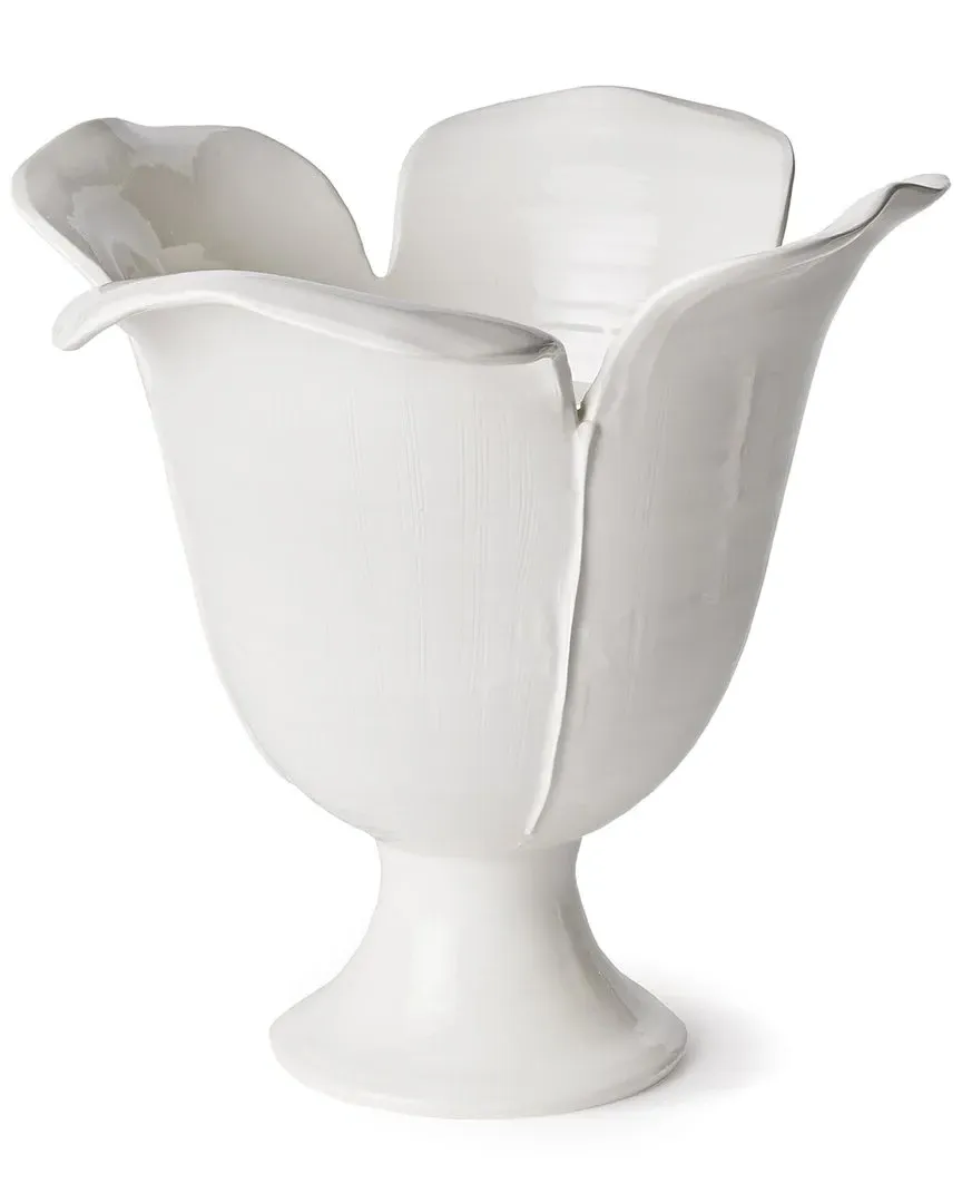 Petalo Large Vase - White, Ceramic image