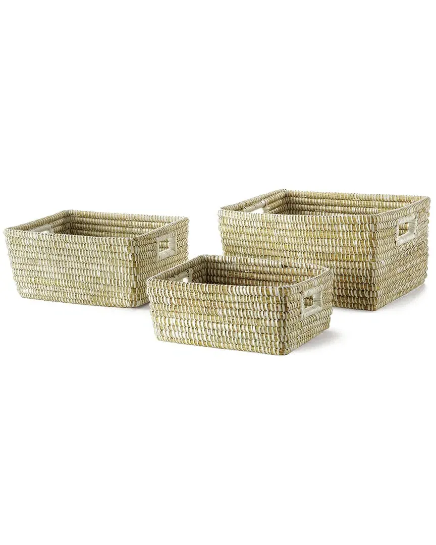 Rivergrass Rectangular Storage - White image