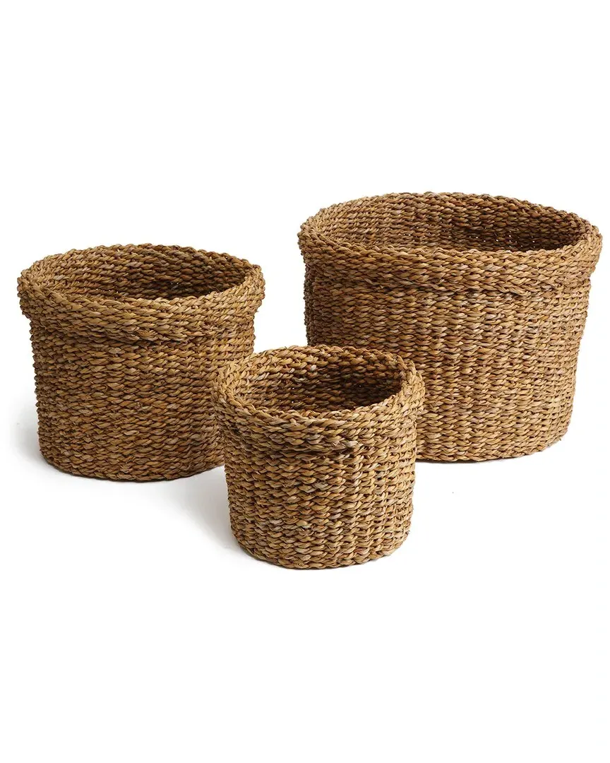 Round Baskets - Natural, Seagrass image