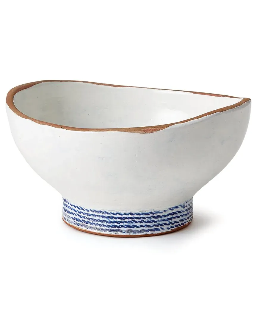 Sea Breeze Decorative Bowl - White, Ceramic image