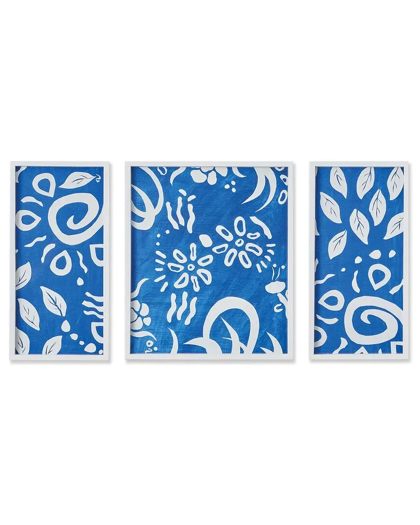 Set of 3 Summer Party Prints - Fir Wood