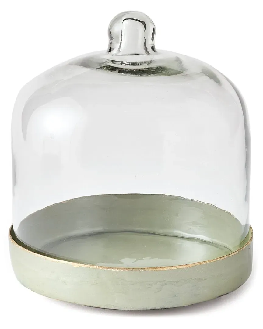 Small Kammie Tray with Cloche - Clear, Iron image