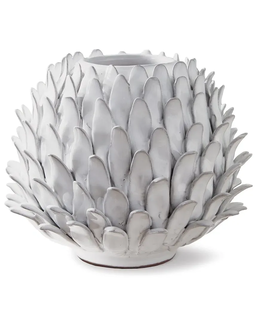 Small Serena Vase - White, Terracotta image