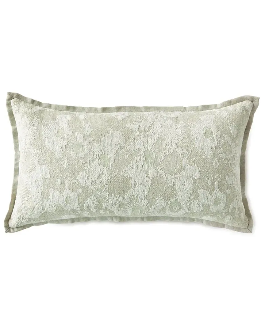 Sofia Lumbar Indoor/Outdoor Pillow - Green, Polyester image