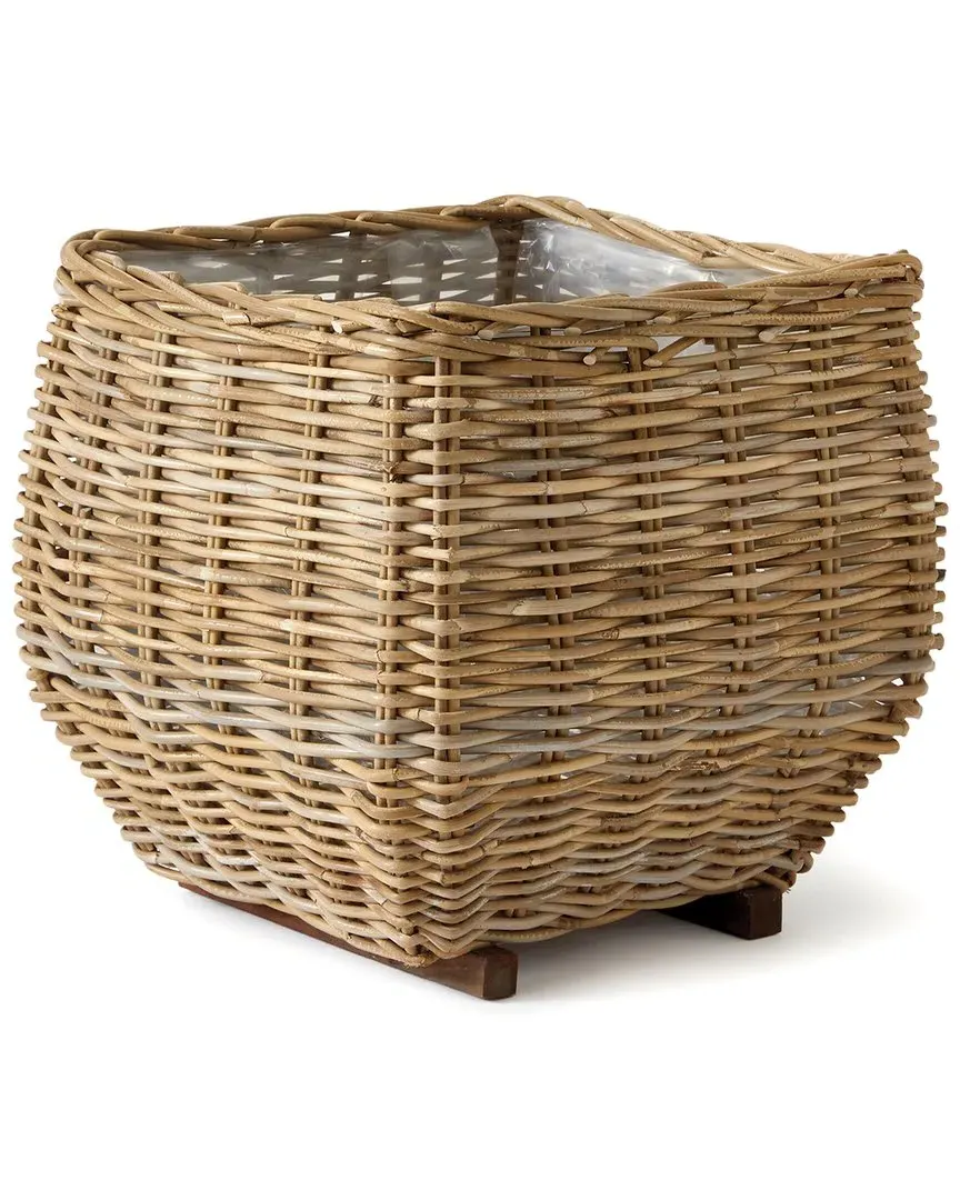 Sylvie Large Square Taper Basket - Natural, Rattan image