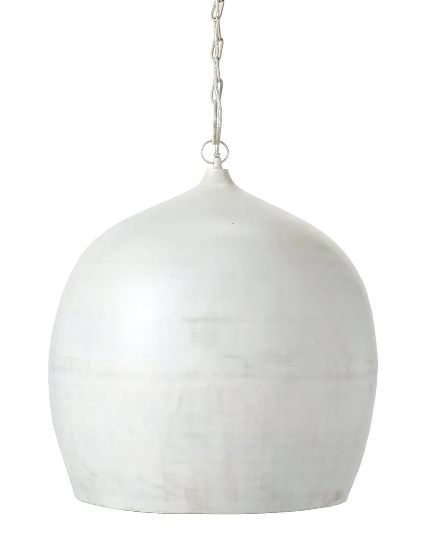 Terrance Grande Pendant Light - White, Iron