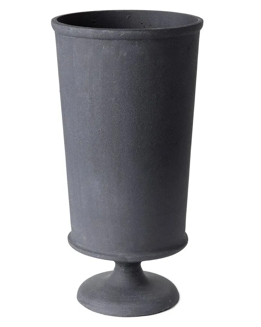 Terrazza Large Vase - Grey, Aluminum image