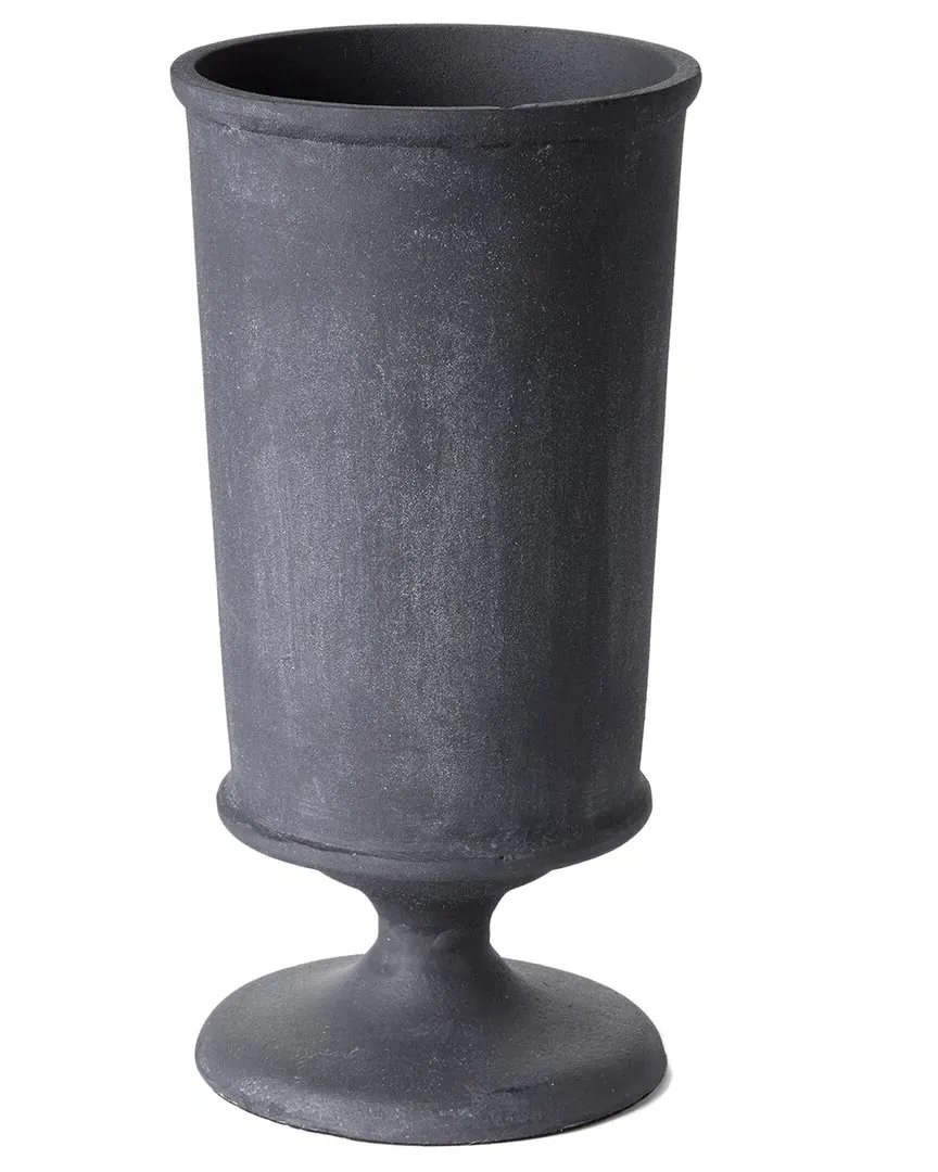 Terrazza Small Vase - Grey, Aluminum image