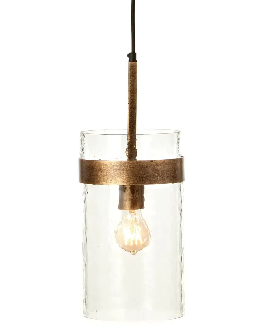 Trey Pendant Light - Gold, Glass image