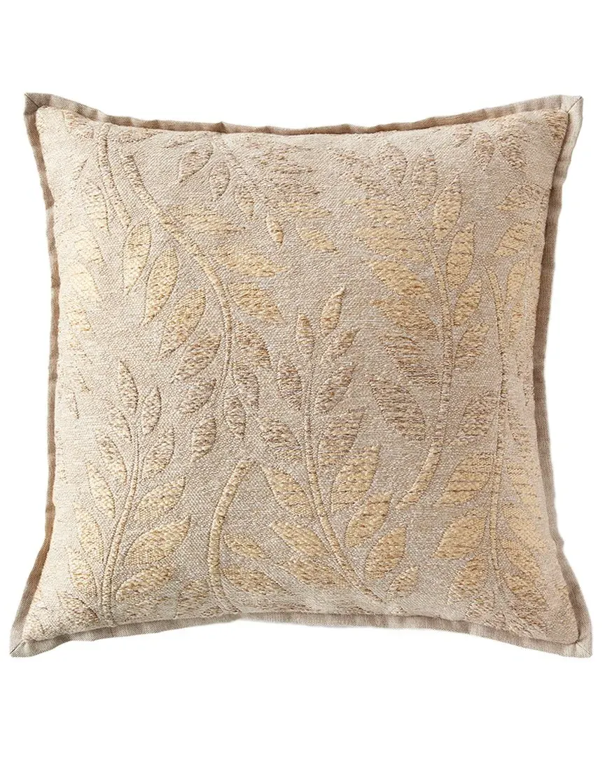 Yasmine Square Indoor/Outdoor Pillow - Gray, Polyester