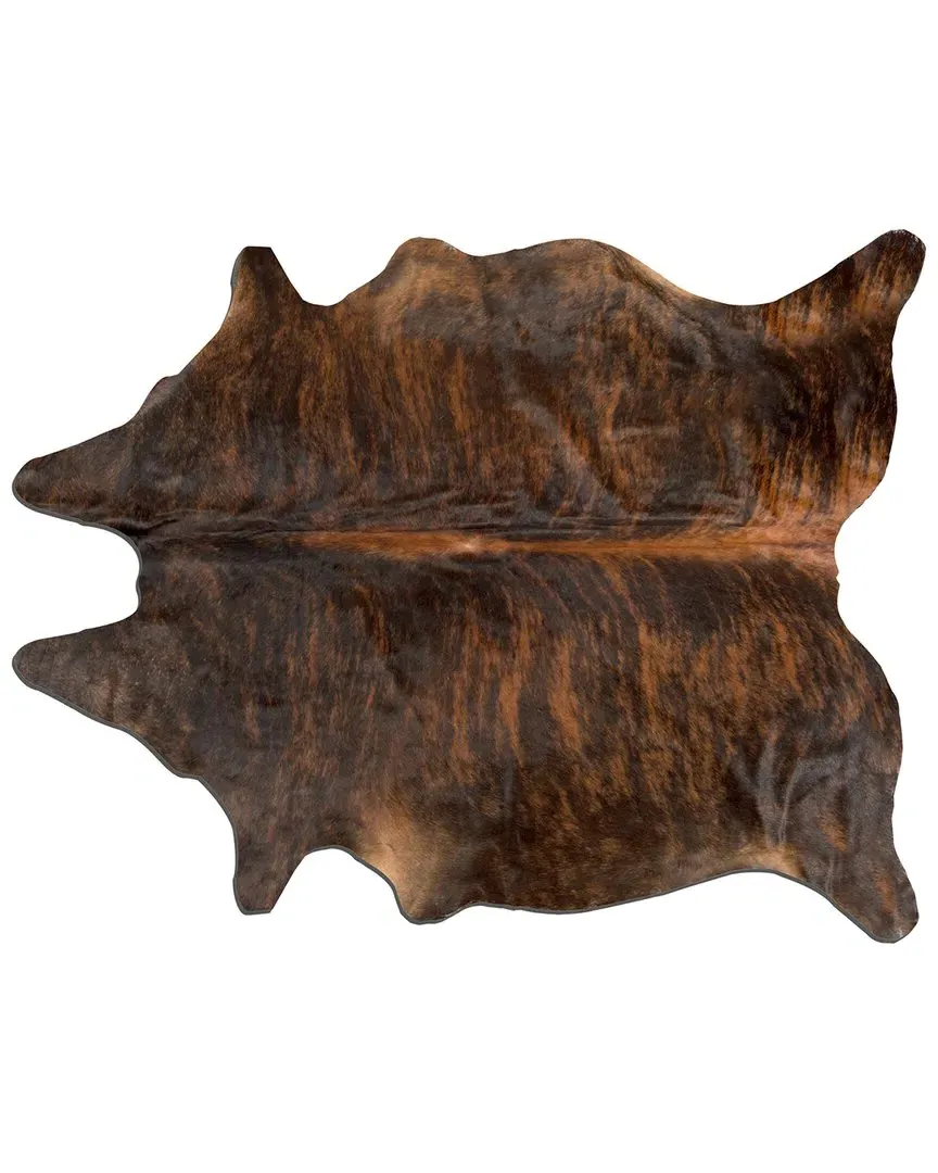 Kobe Cowhide Rug - Dark Brindle