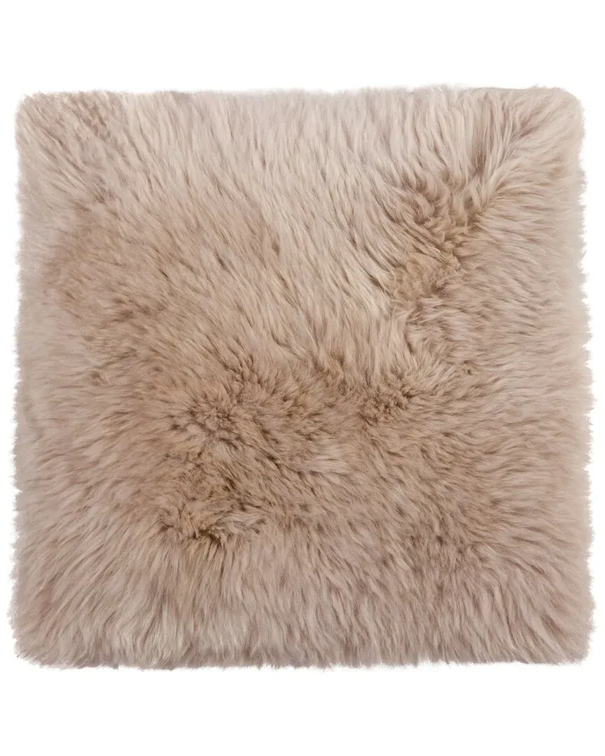 New Zealand Sheepskin Chair Seat Pad - Taupe