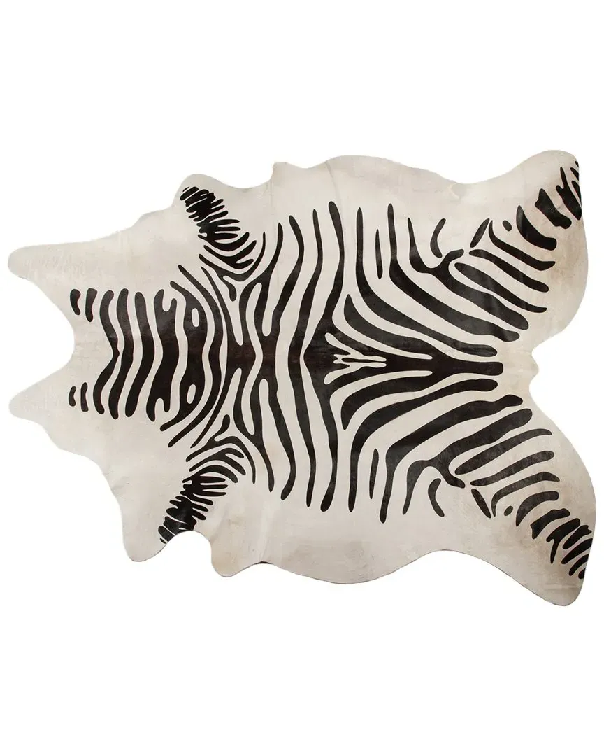 Togo Cowhide Rug - Zebra Black image