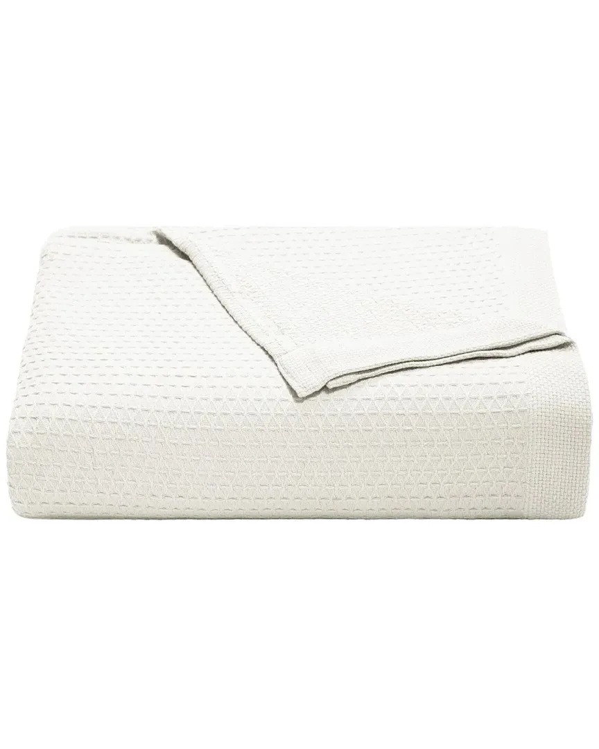 Baird Cotton Blanket - White image
