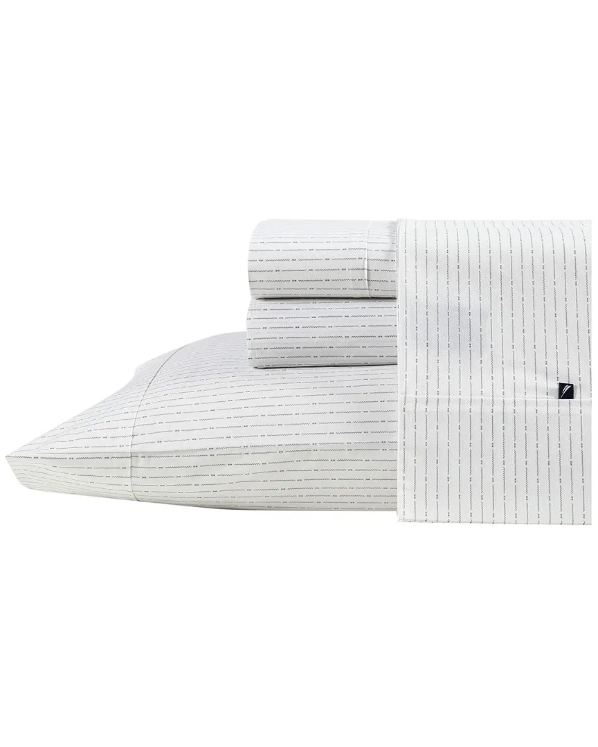 Buoy Line Sheet Set - Grey, Cotton image