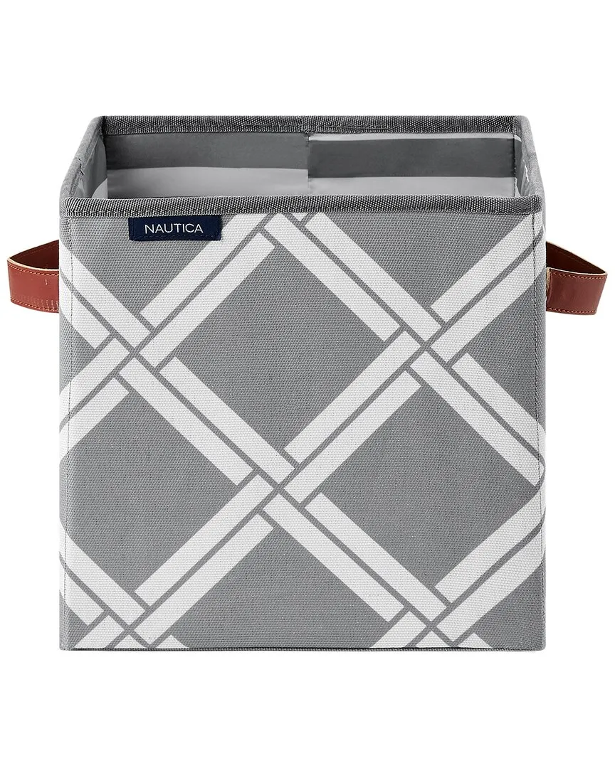 Foldable Storage Cube - Grey, Polyester image
