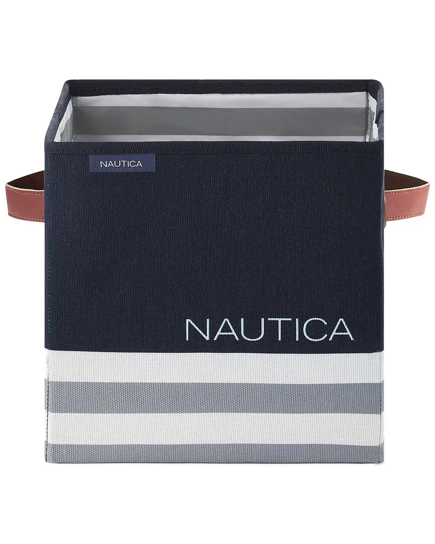 Foldable Storage Cube - Navy, Polyester