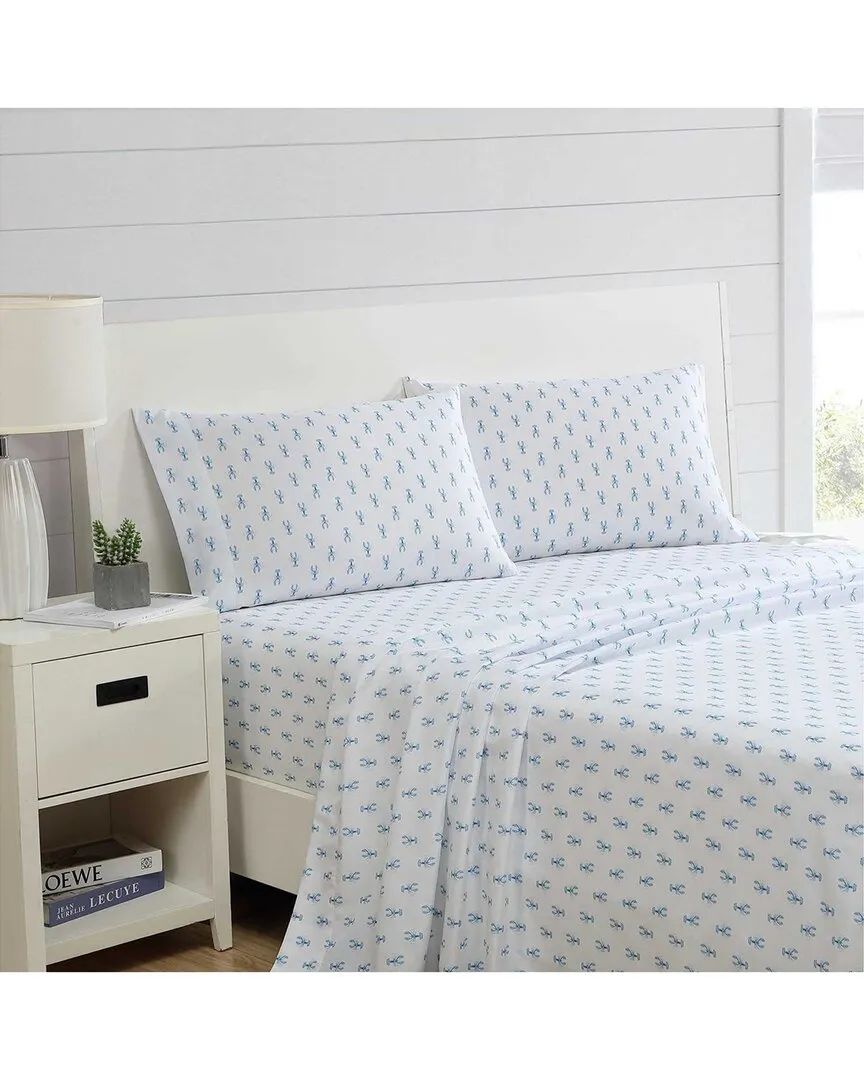 Nantucket Lobster Sheet Set - Blue