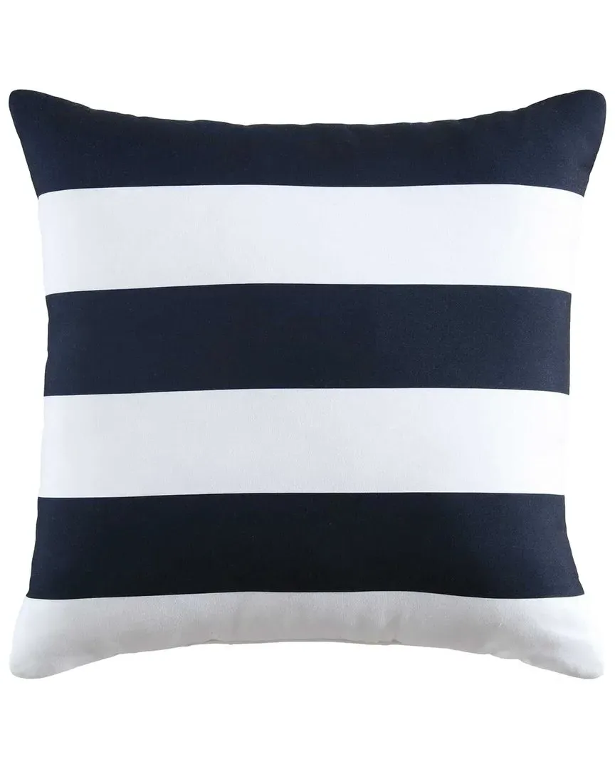 Sailor Stripe Decorative Pillow - Navy image
