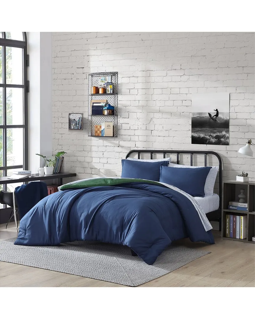 Solid Lightweight Bed Set - Captain's Blue