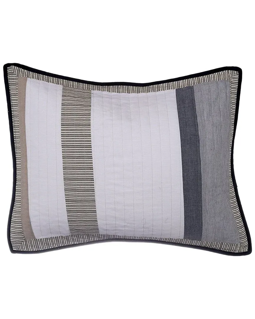 Tideway Standard Pillow Sham - Blue, Cotton image