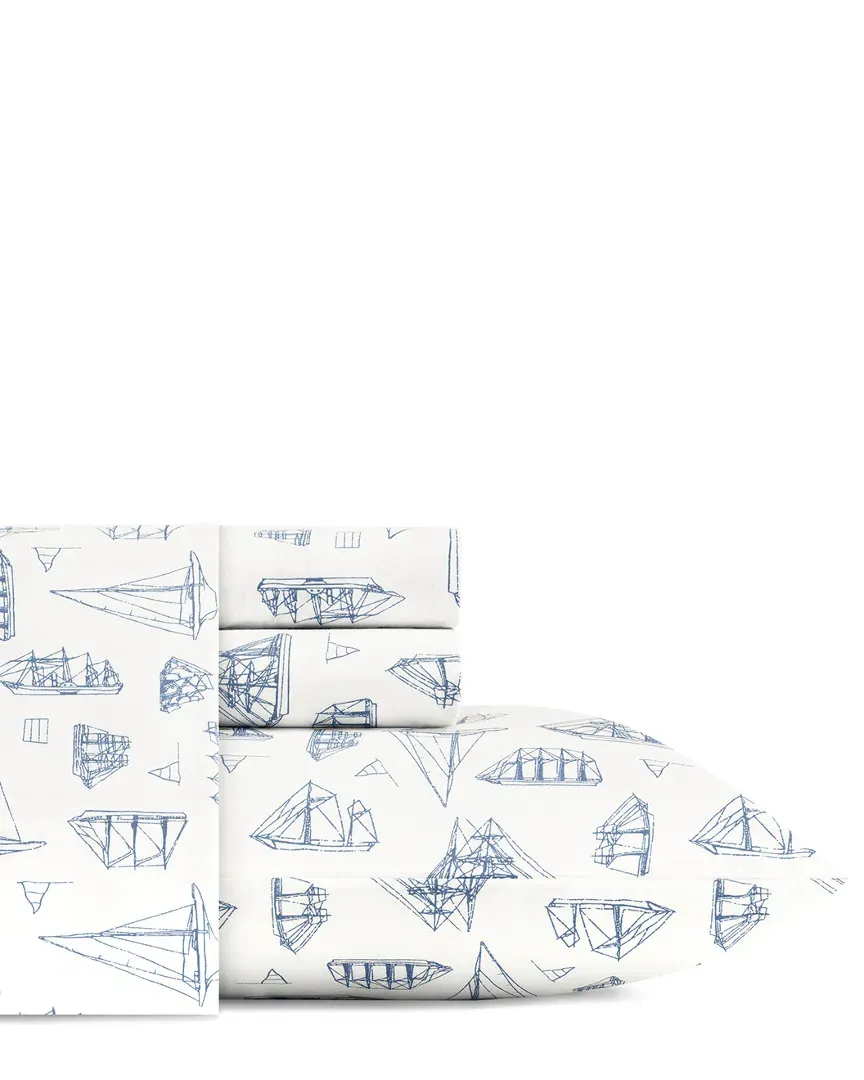 Whitewood Sail Sheet Set - Blue, Cotton image