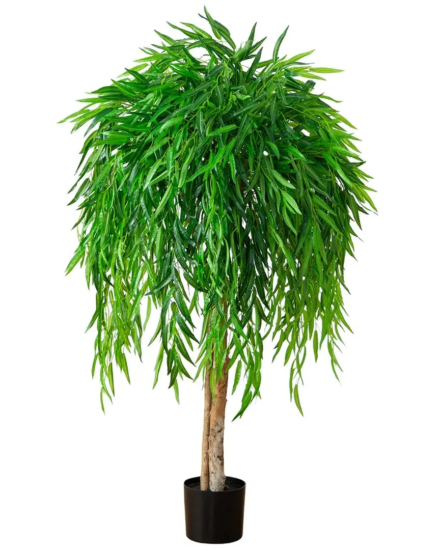 4ft Artificial Willow Tree Real Touch - Green