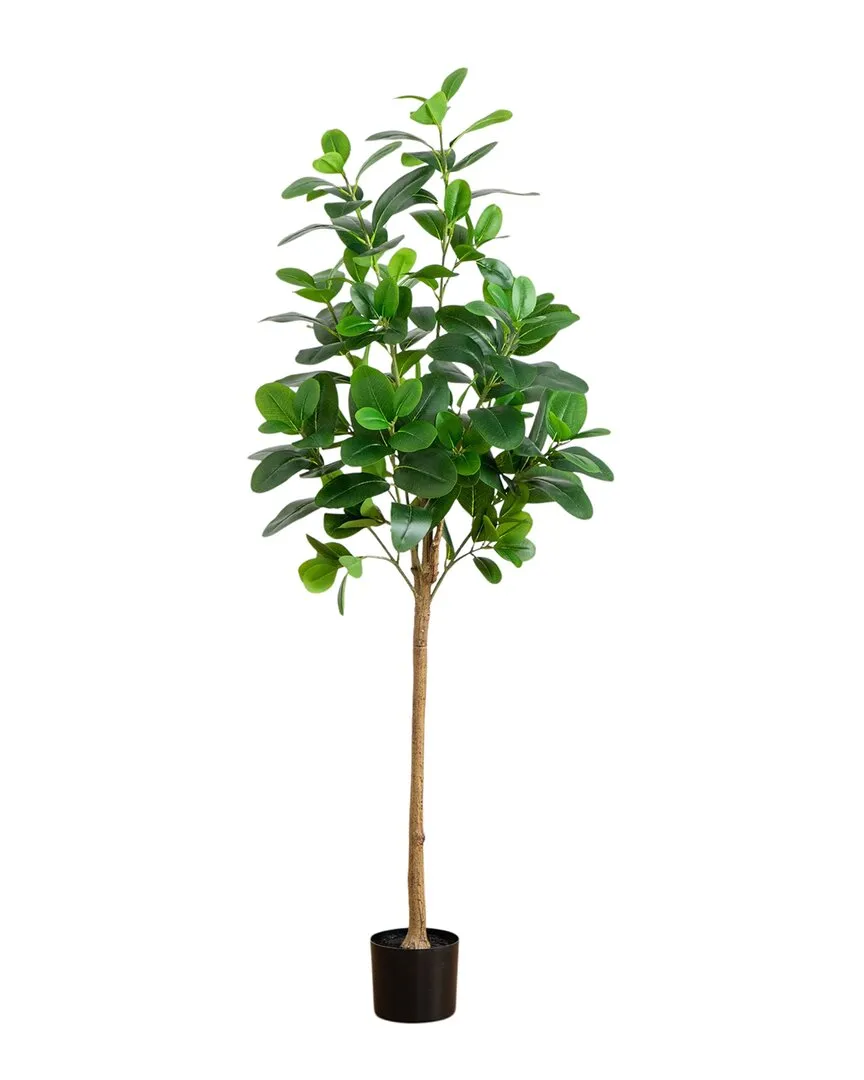 5ft Artificial Audrey Ficus Tree - Green