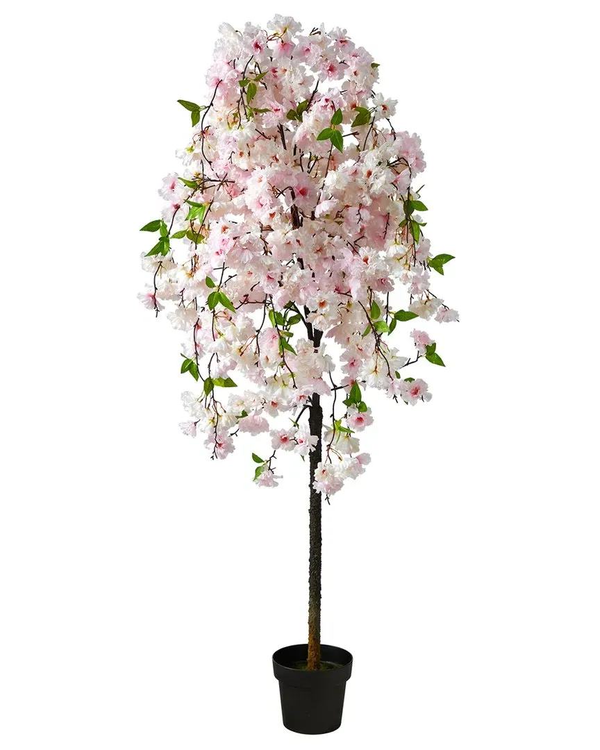 5ft Cherry Blossom Artificial Tree - Pink image