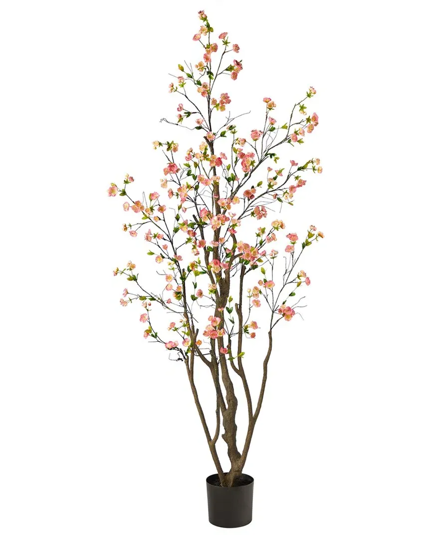 6.5ft Cherry Blossom Artificial Tree - Pink