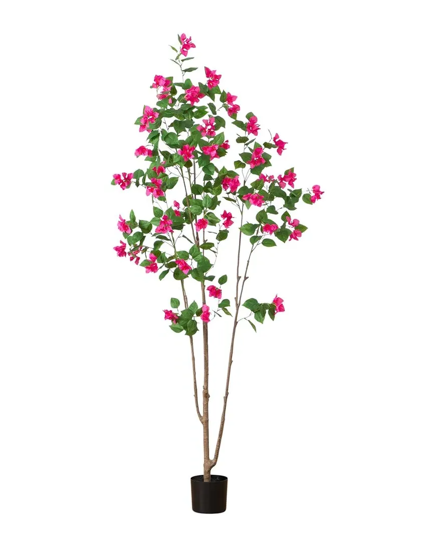 7ft Artificial Bougainvillea Tree - Green