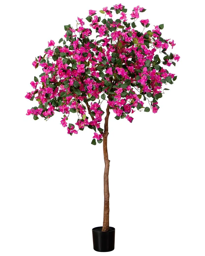 7ft Artificial Bougainvillea Tree - Pink image