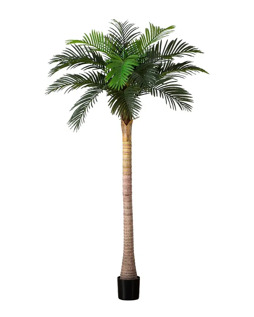 8ft Artificial Coconut Palm Tree - Green
