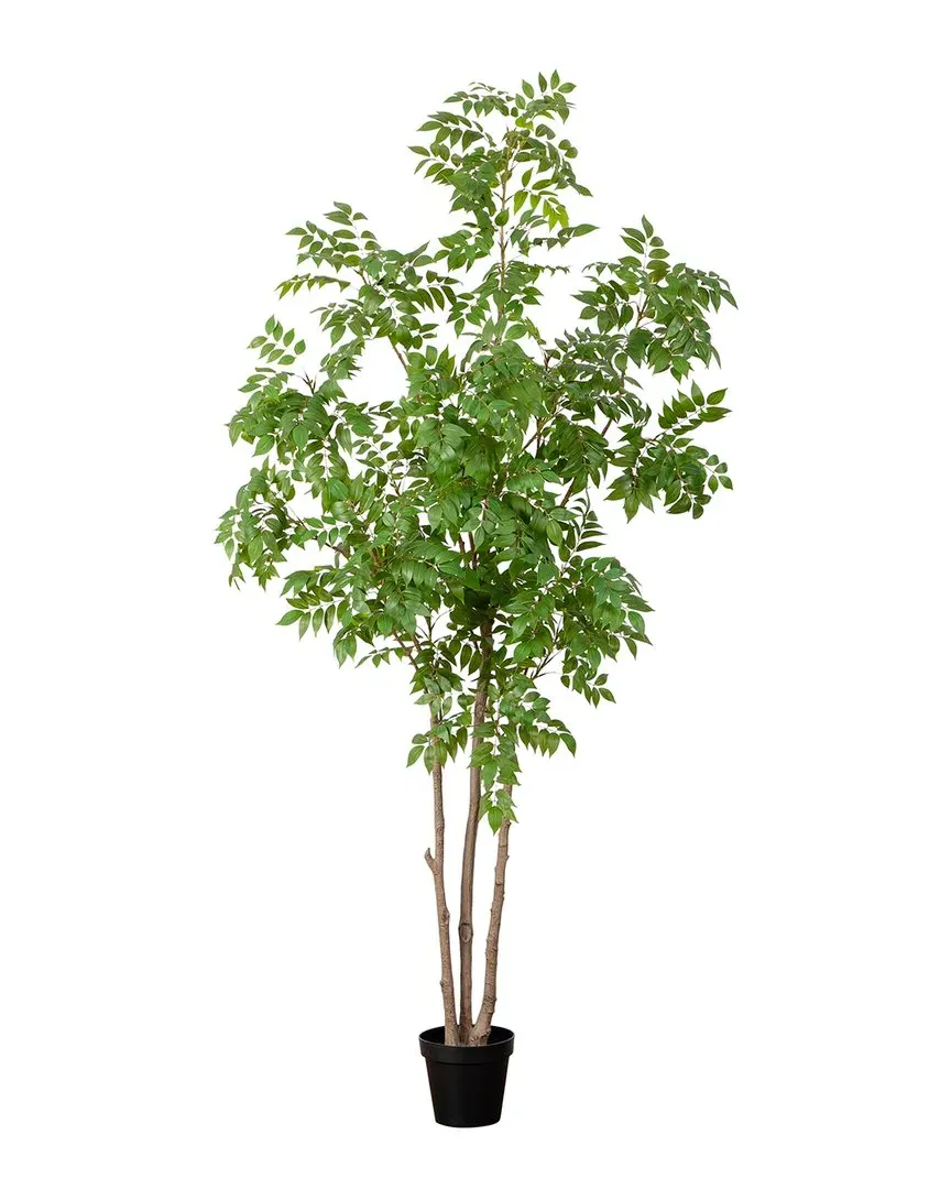 8ft Artificial Sumac Tree - Green