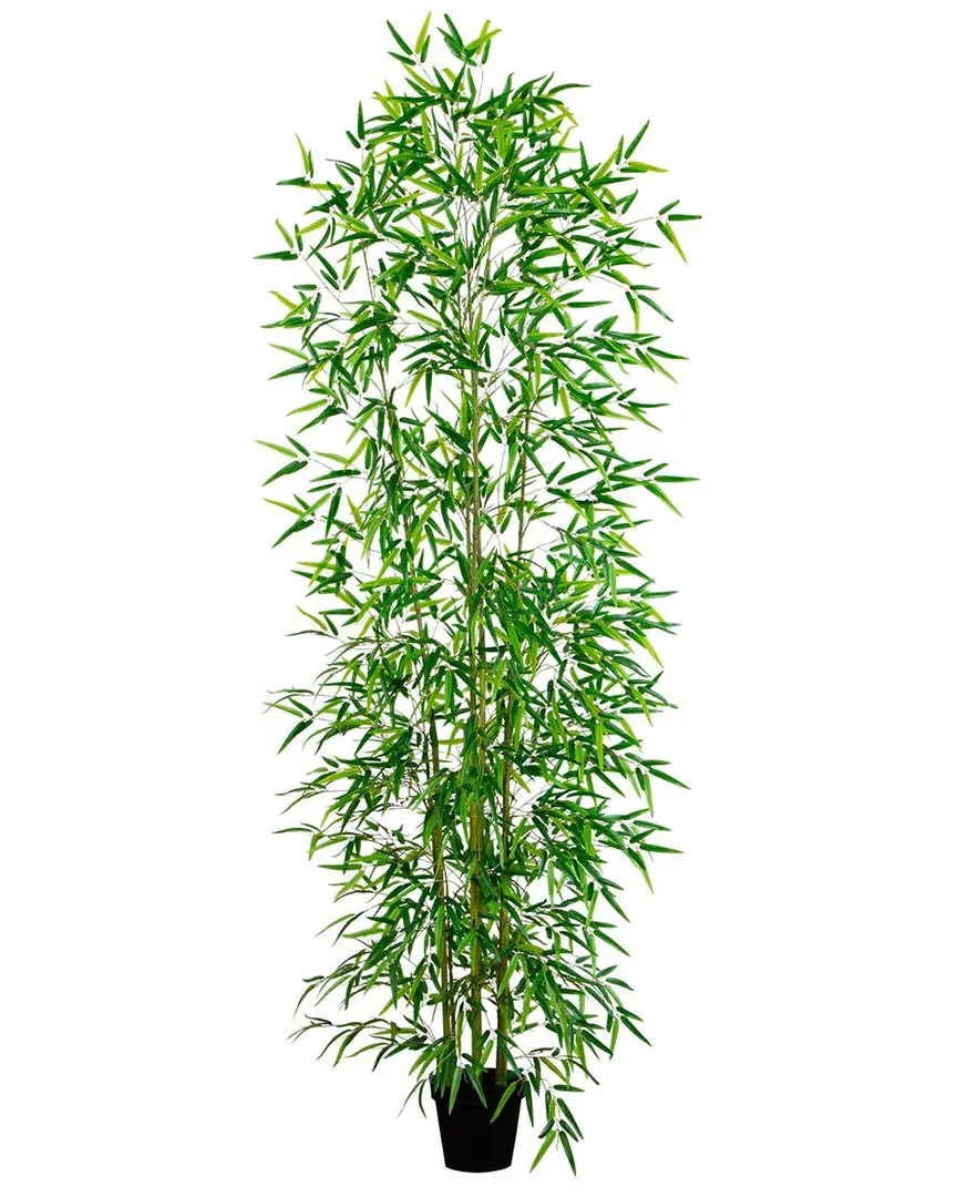 9ft Artificial Bamboo Tree - Green image