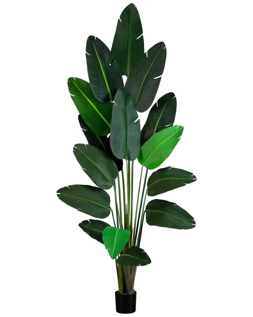 9ft Artificial Travelers Palm Tree - Green