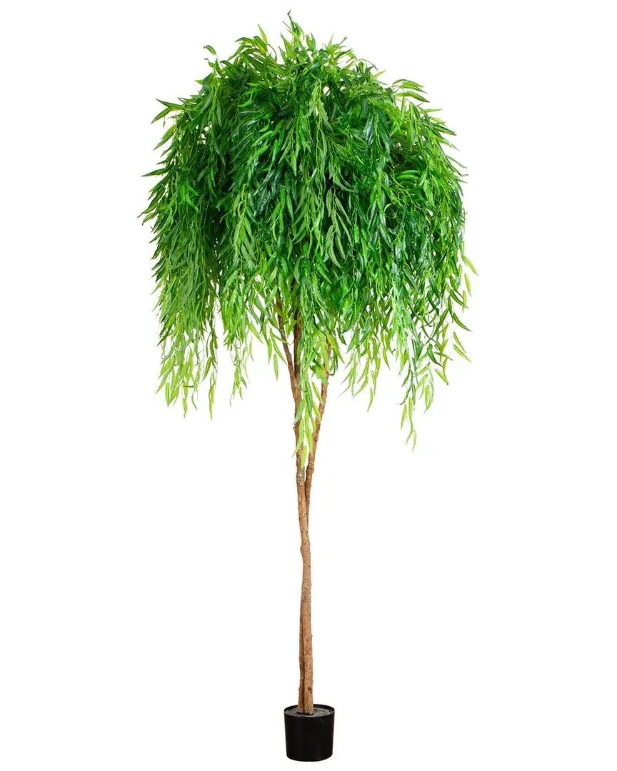 9ft Willow Artificial Tree Real Touch - Green
