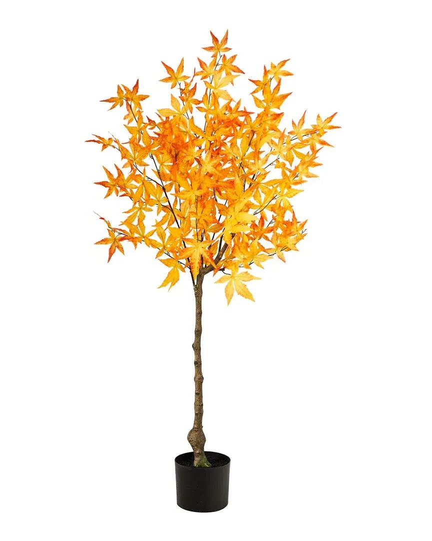 Autumn Maple 4ft Artificial Tree - Yellow image