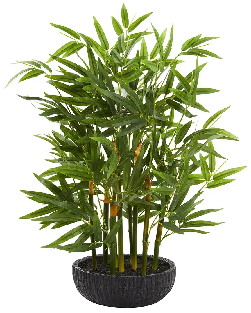 Bamboo Artificial Plant - Green image