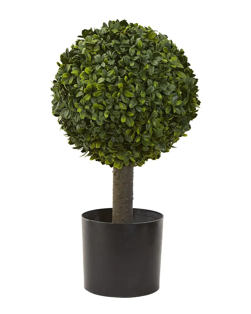 Boxwood Ball Topiary Artificial Tree - Green