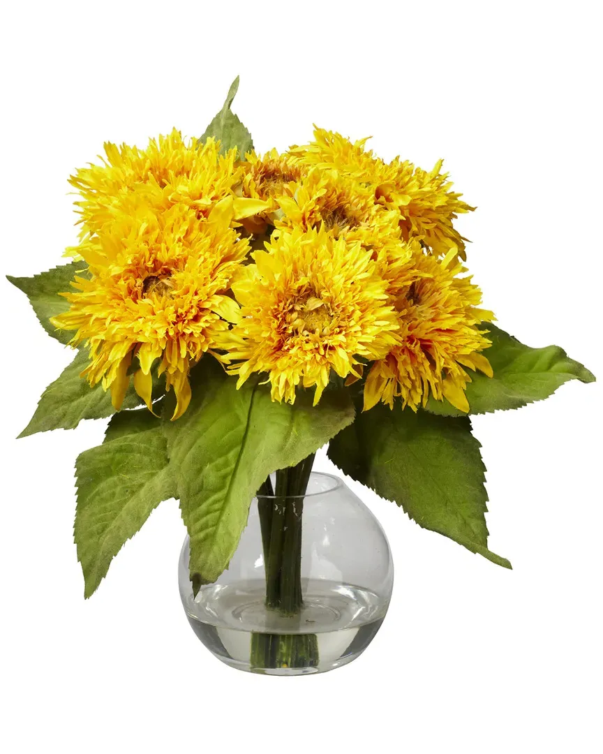 Golden Sunflower Arrangement - Yellow image